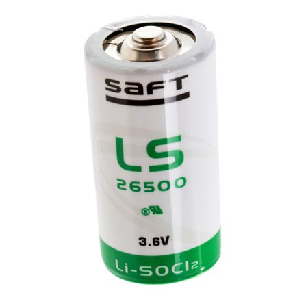 SAFT LS26500BA C Battery 3.6V 7700mAh Lithium replaces Xeno Energy and more LS26500BA